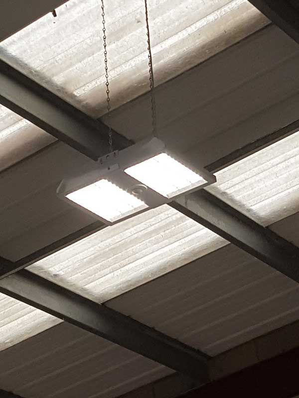 industrial lighting installations