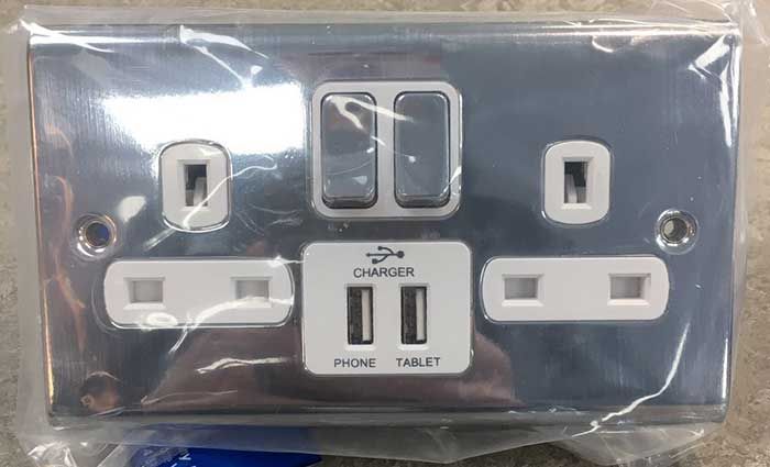 Additional electrical sockets